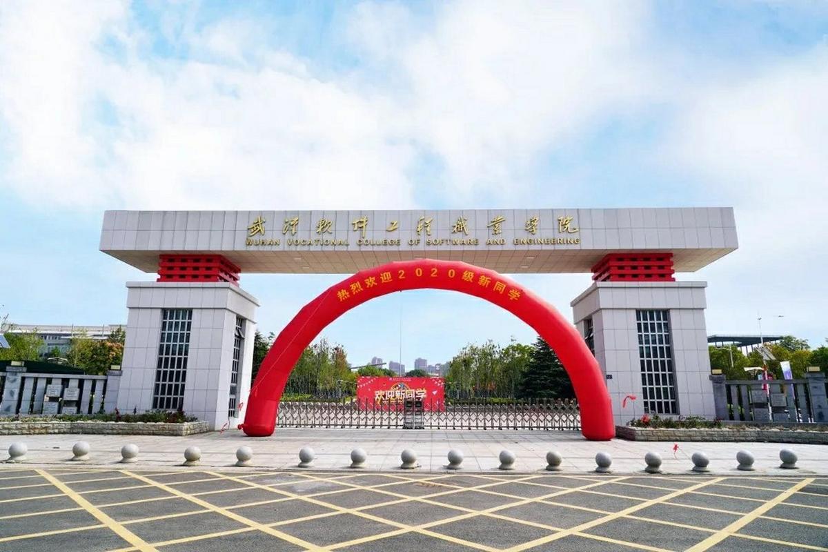 武汉软件工程职业学院2020新生报道!